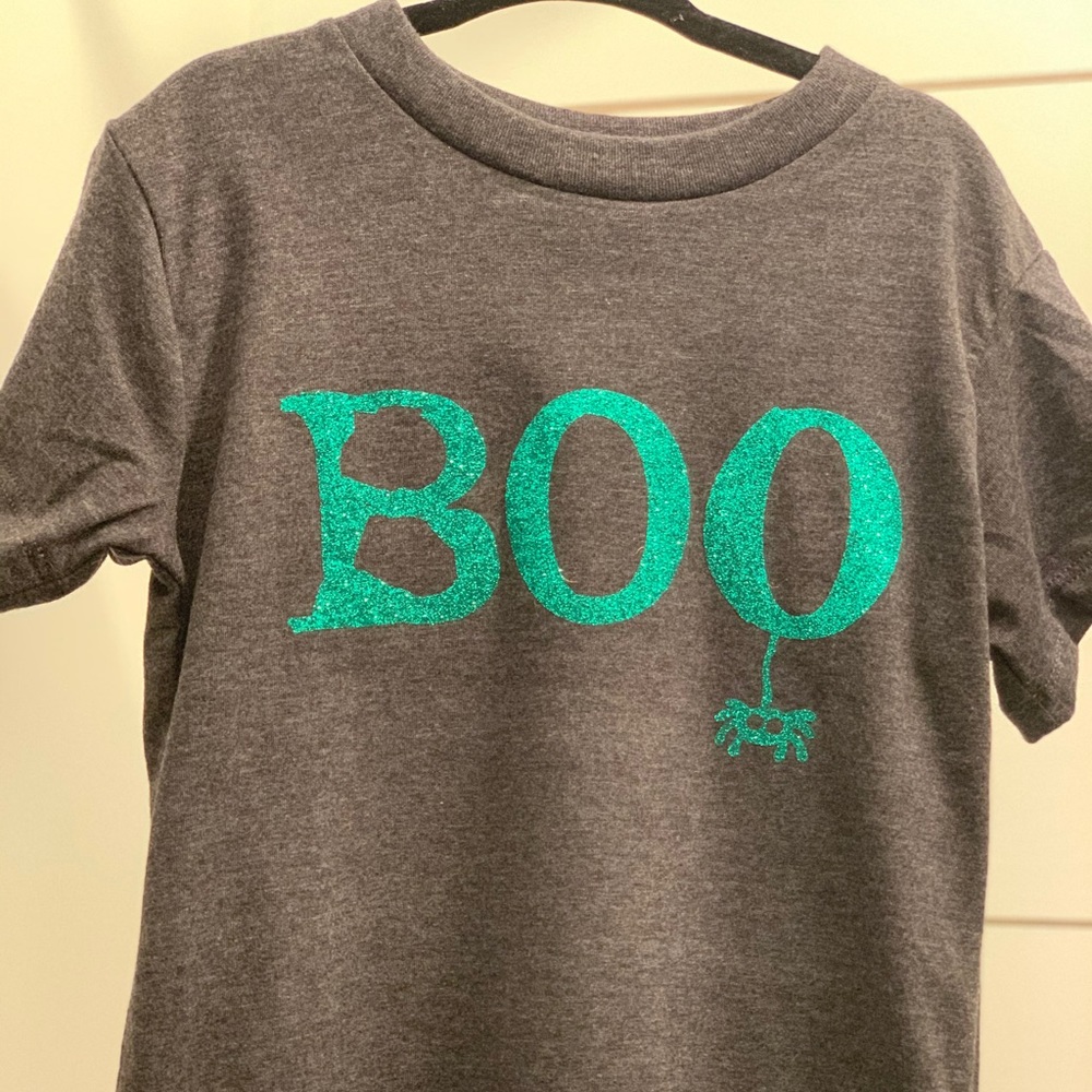 Custom Halloween BOO tee
